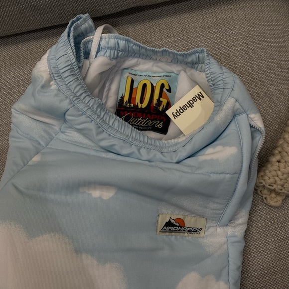 MADHAPPY OUTDOORS SNOW PANT- CLOUD - Picture 5 of 6